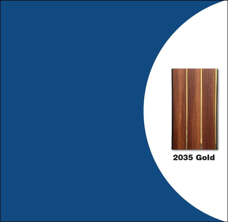 Premium Fluted 2035 Gold